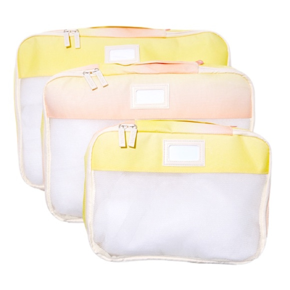 CALPAK Set of 3 Packing Cubes in Sorbet
